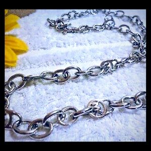 Michael Kors logo necklace